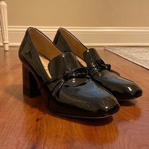 Antonio Melani Block Heel Loafer Pumps